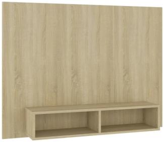 TV-Wandschrank Sonoma-Eiche 120 x 23,5 x 90 cm Spanplatte [808272]