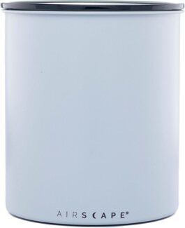 Airscape Edelstahl Kaffeedose Vorratsdose luftdicht 4,7L Auswahl Farbe grau matt AA2108
