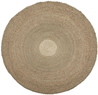 Der Mekong River Teppich - Natur - 200 - Natürlich - 200x200x1cm