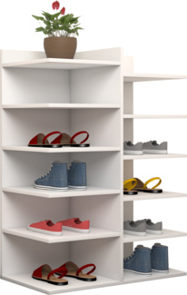 VCM Schuhschrank Schuhregal Enosa mit Schublade (1-St)