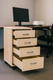 Rollcontainer Ahorn Schubcontainer Container - (1940)