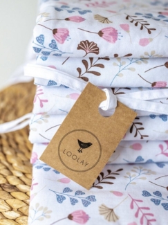 Loolay Bettnestchen 2026 TREND Muster Babybett BETTUMRANDUNG 420, 360, 210, 180 x 30cm, (Neugeborene Baby Erstausstattung PREMIUM Geschenk HASE, ROSE, IGEL, Babybett Umrandung Kopfschutz Nestchen Babynest für Mädchen und Junge), 100% Europäische Stoffe...