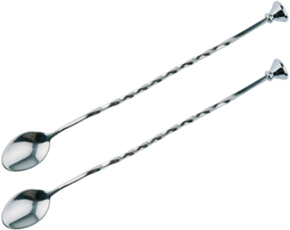 Buddy's Servierlöffel, Barlöffel, Edelstahl, Länge 27 cm, 2-teilig