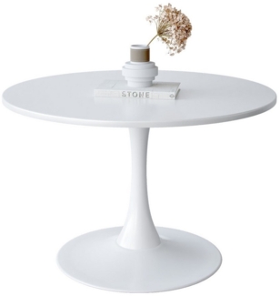 TWSOUL Esstisch Moderner Esstisch Rund, Küchentisch Esszimmertisch Ø 80