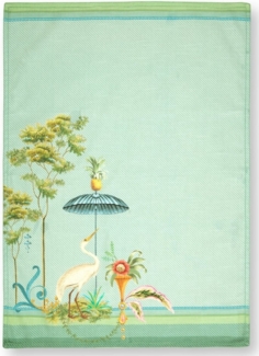 PiP Studio Geschirrtuch Jolie Heron Geschirrtuch Big Blue 50x70 cm