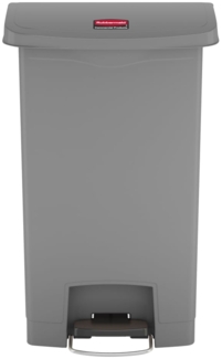 Rubbermaid Step-on Mülleimer Slim Jim 50 L Grau 445377