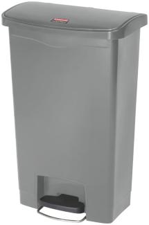 Rubbermaid Step-on Mülleimer Slim Jim 50 L Grau 445377