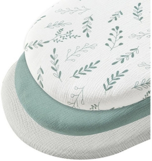 FOUORTUNATE-BEE Spannbettlaken 3er-Pack Spannbettlaken, (3 Stück), Geeignet für Kinderwagen, Stubenwagen & Kinderbett