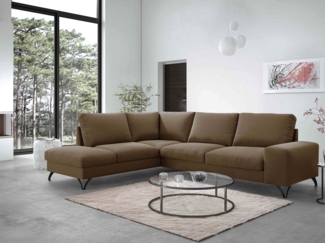 Ecksofa Oddo Bis (Farbe: Verita 28, Seite: Links - L3F+L2F+R4)