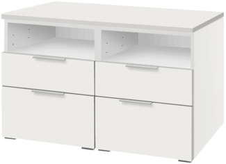 Hasena Kommode Dowio weiss Weiss montiert