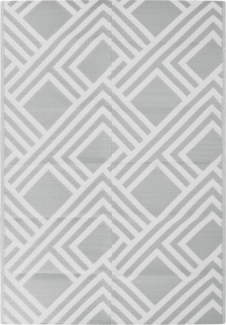 vidaXL Outdoor-Teppich ARAKIL Grau 160x230 cm PP 368563