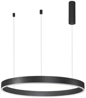 Nova Luce 9190848 MOTIF LED Pendelleuchte 80cm 3000K Schwarz dimmbar