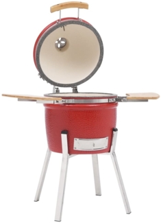 vidaXL Kamado-Grill und Smoker Keramik 81 cm 316096