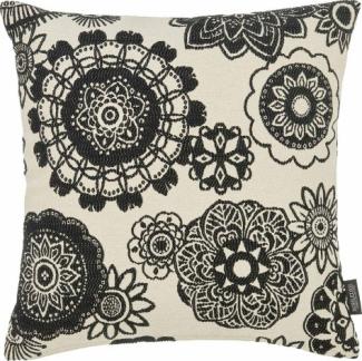 Rohleder Kissenhülle Tulum Mandala Black und White (45x45cm) 23718-0031-045045-01