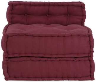 vidaXL Modulares Sofaelement Kastanienbraun 70x70x54 cm Stoff 4019030