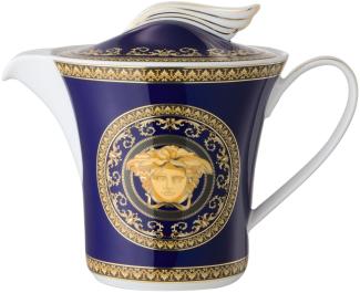 Versace Medusa Ikarus blau Teekanne 6 Pers. 1,3 l