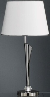 Brumberg Leuchten Tischleuchte Bahia schwarzchrom 829023