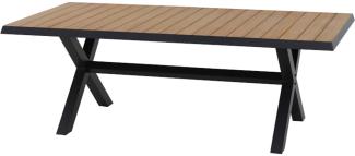 Sincro Dining Tisch braun Teak