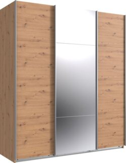 Wimex Schwebetürenschrank Norderstedt INKLUSIVE 2 Stoffboxen und 2 zusätzliche Einlegeböden, mit Spiegel