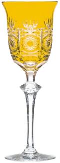 Rotweinglas Kristall Dresden amber (23,5 cm)