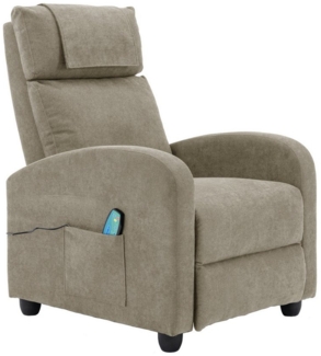 HomeGuru Massagesessel Relaxsessel,Fernsehsessel,Ruhesessel,Liegefunktion,Vibration,Heizung (Einzelsessel, 1-St, Packung), mit Relaxfunktion