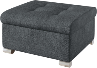 Polsterhocker Niko Klein (Farbe: Coral 80)