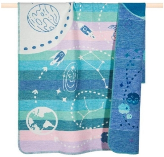 pad Kinderdecke Space Aqua (75x100 cm) 10430-I40-7510