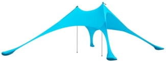 SoBuy Sonnensegel OZT01, Lycra Strandzelt Strandmuschel mit Alu-Stangen Sonnenschutz Tragbar