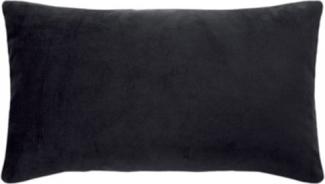 pad Kissenhülle Samt Elegance Schwarz (25x50cm) 10127-U90-2550