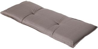 Allibert Basic taupe, Auflage zu Bank 120 cm 50% Baumwolle / 50% Polyester