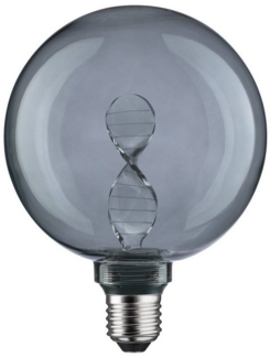 Paulmann 28882 LED Lampe Inner Glow Edition Globe G125 90lm Rauchglas 3,5 Watt Leuchtmittel Rauchglas 1800 K E27