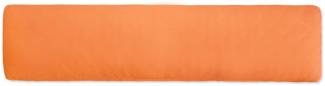 Traumschlaf Basic Single Jersey Kissenbezug|40x180 cm für Seitenschläferkissen| terra
