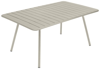 Luxembourg Outdoor-Tisch 165x100 cm Lehmgrau