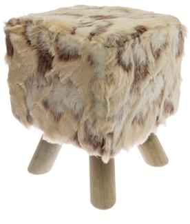 Fellhocker Footstools Natur Hell