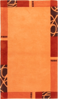 Morgenland Teppich - 160 x 90 cm - terrakotta