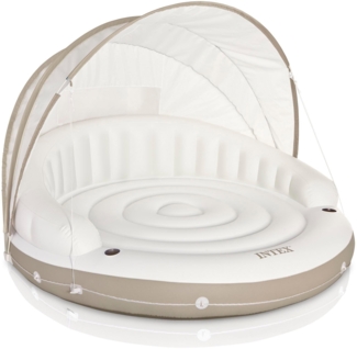 Intex Lounge Ø 199 cm Canopy Island | aus 0,45 mm starkem Vinyl