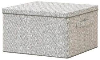 Coonoor Aufbewahrungsbox Faltbare Aufbewahrungsbox mit Deckel, Kleiderspeicherbox, große Aufbewahrungsbox, Kleiderschrank-Aufbewahrungsbox