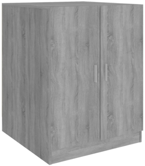 vidaXL Waschmaschinenschrank Grau Sonoma 71x71,5x91,5 cm 813195