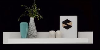 Lomadox Wandregal COLORADO-61, Wandboard Bücherregal Regal 150cm breit weiß