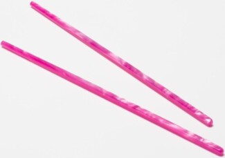 G.F. Heim Söhne Essstäbchen aus Acrylglas pink 39-19