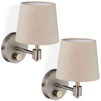 Wandlampe Vintage 2er Set 10051271