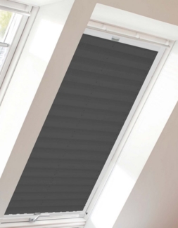 sunlines Dachfensterplissee Young Style Crush, Lichtschutz, verspannt, verschraubt, mit Führungsschienen