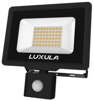 LUXULA LED Flutlichtstrahler LED-Fluter mit Bewegungsmelder, 50W, warm- & neutralweiß, 5000lm, IP65, LED fest integriert, warmweiß, neutralweiß