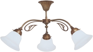 Deckenleuchte D58-40op Berliner Messing