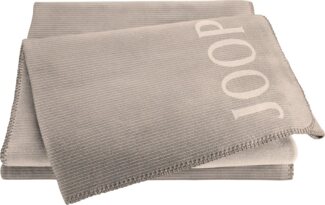 JOOP! Tagesdecke JOOP! TOUCH Plaid / Decke Sand-Natur 130 x 150cm