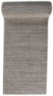 Mazovia Läufer Läufer Flurläufer Einfarbig für Vorzimmer, Küche - Grau, 120 x 100 cm, Kurzflor, Meterware, Höhe 10 mm