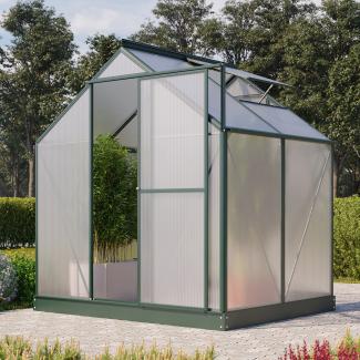 Vitavia Gewächshaus "Eos 3100", smaragd, 3,1 m²,6 mm HKP