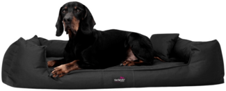 GOOFY Orthopädisches Hundebett - 03 Schwarz, 110x90cm