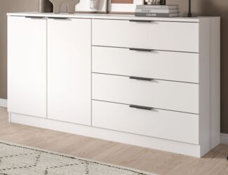 Sideboard Swan in weiß 148 x 80 cm