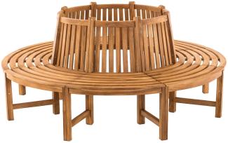 CLP Baumbank Novum rund,teak 200 cm